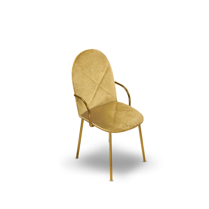 Orion Chair Gold Rose