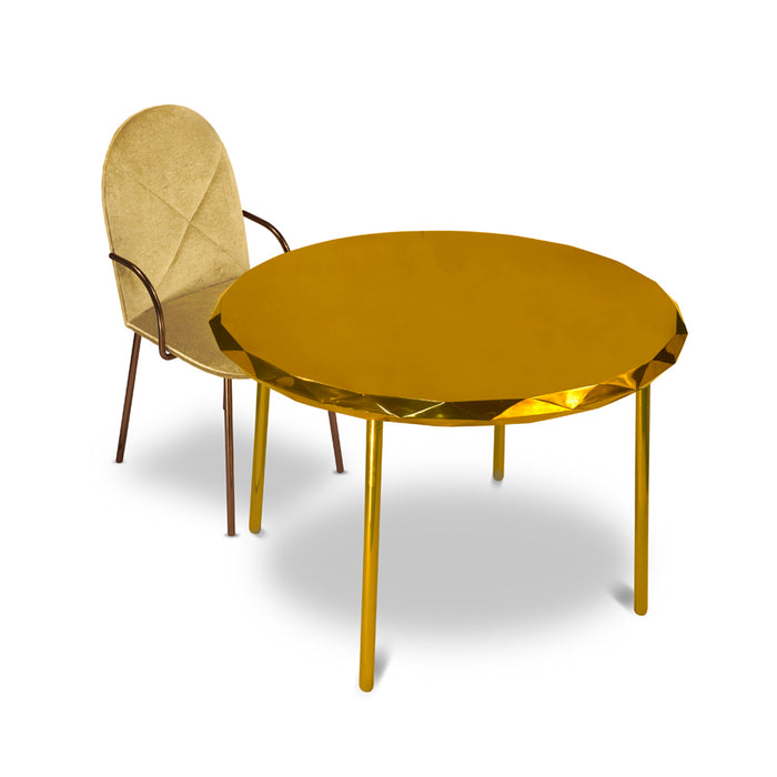 Orion Chair Gold Rose