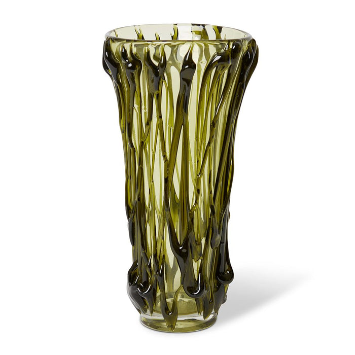 Yafeu Vase - Green, 38cm (H)