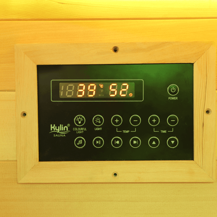Kylin Low EMF Carbon Infrared Sauna Room 1 Person H6101 (HL-200K)
