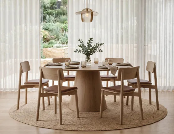 Circa Dining Table - Round - Natural Ash - 140cm