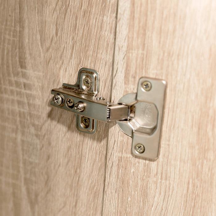 Montreal Cupboard 2 Door Tall - Light Sonoma Oak