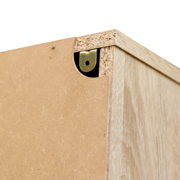 Montreal Cupboard 2 Door Tall - Light Sonoma Oak