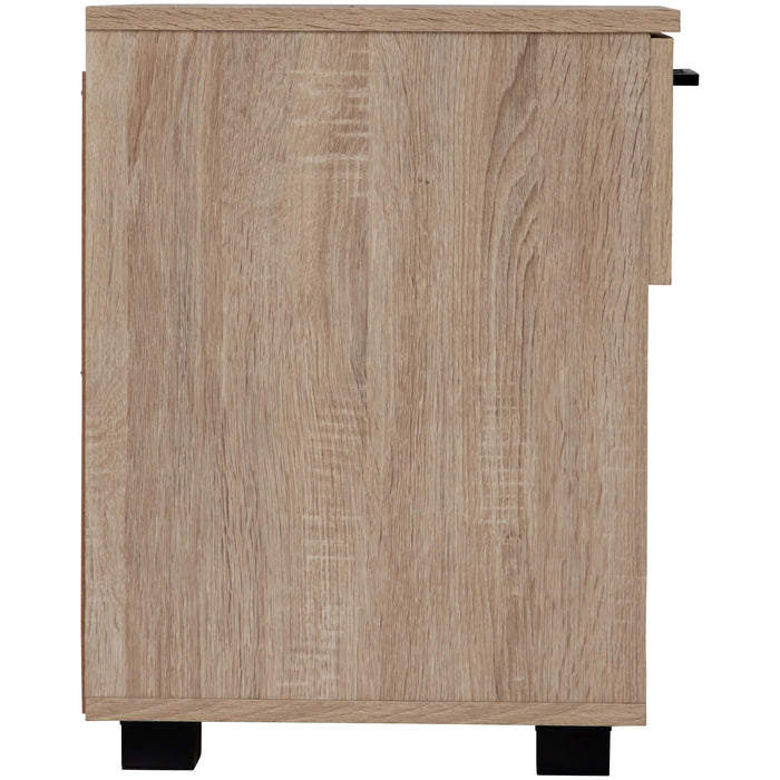 Montreal Table Bedside 1 Drawer - Light Sonoma Oak
