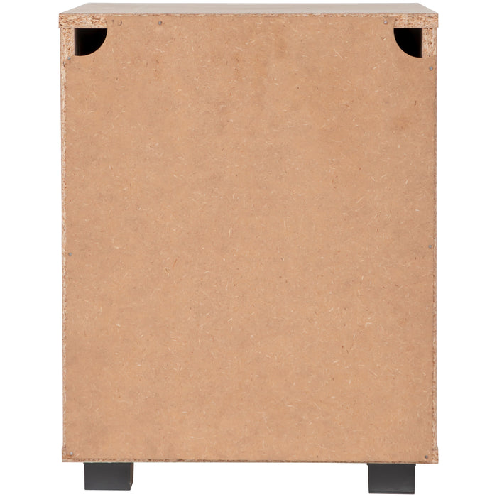 Montreal Table Bedside 1 Drawer - Light Sonoma Oak