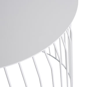 Alto Rebello Side Table White