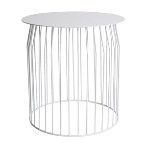 Alto Rebello Side Table White