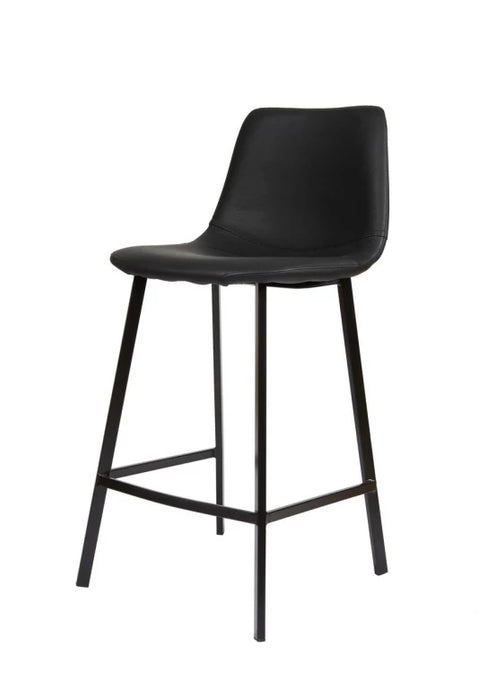 Hugo Bar Stool Black (Set of 2)