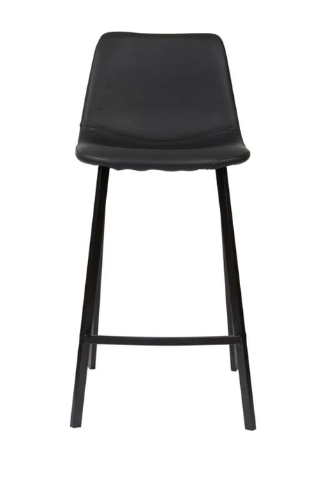 Hugo Bar Stool Black (Set of 2)