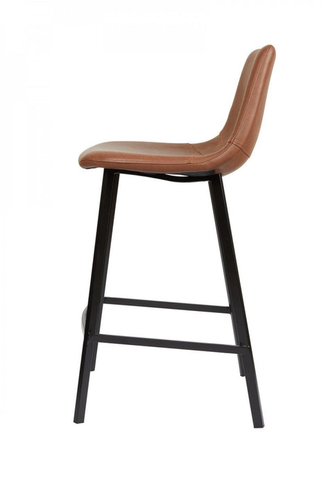 Hugo Bar Stool Cognac (Set of 2)