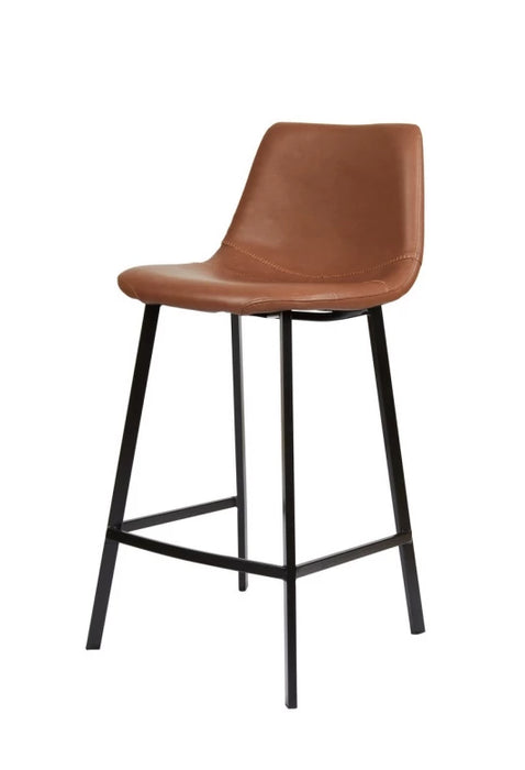 Hugo Bar Stool Cognac (Set of 2)