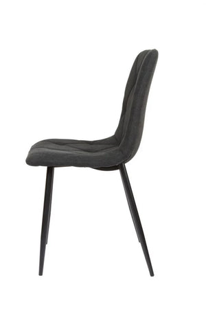 Galaxy Set of 4 Dining Chairs Charcoal (Set of 4)