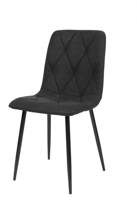 Galaxy Set of 4 Dining Chairs Charcoal (Set of 4)