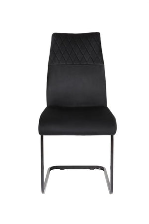 Holly Dining Chairs Black (Set of 2)