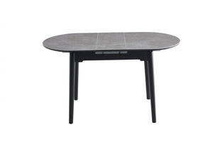 Gena Extension Dining Table Greystone Ceramic