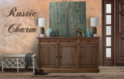 Brambles Country Cottage Sideboard Natural