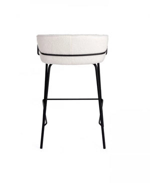 Duke Bar Stools Ivory Set of 2