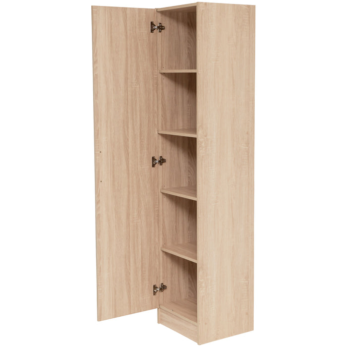 Multi-Purpose Cupboard Single Door - Light Sonoma Oak