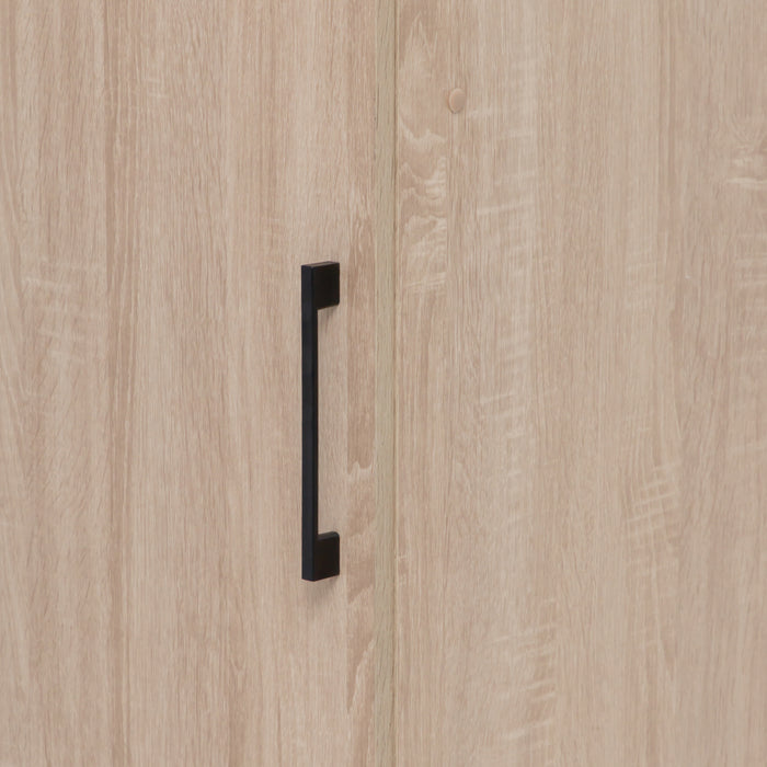 Multi-Purpose Cupboard Single Door - Light Sonoma Oak