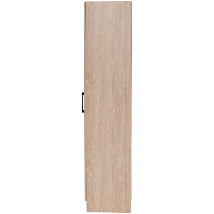 Multi-Purpose Cupboard Single Door - Light Sonoma Oak