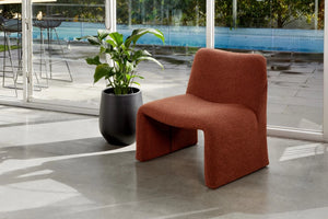 Calais Accent Chair Terracotta