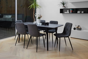 Galaxy Set of 4 Dining Chairs Grey (Set of 4)