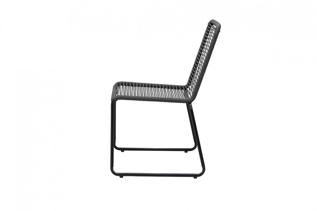 Lido Outdoor Chair Charcoal (Set of 4)