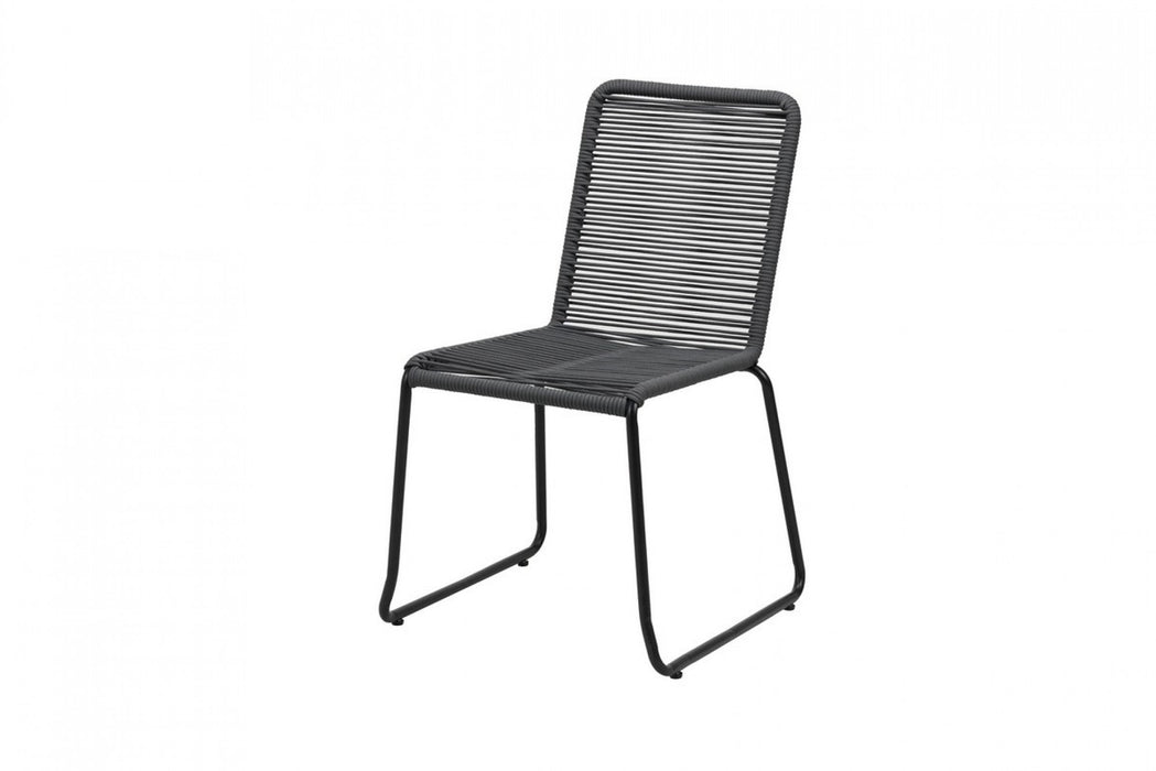 Lido Outdoor Chair Charcoal (Set of 4)