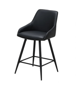 Ashton Bar Stool Black (Set of 2)