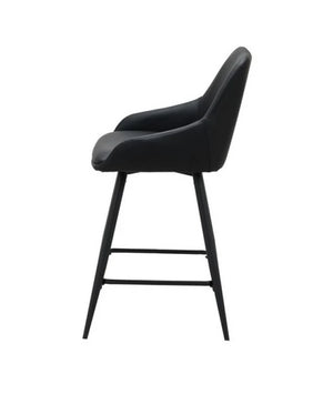 Ashton Bar Stool Black (Set of 2)