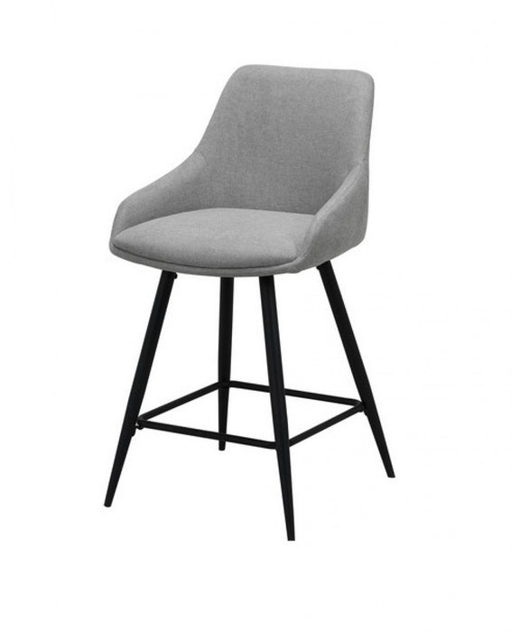 Ashton Bar Stool Silver Grey (Set of 2)