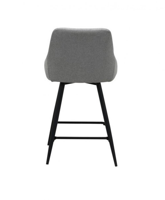 Ashton Bar Stool Silver Grey (Set of 2)