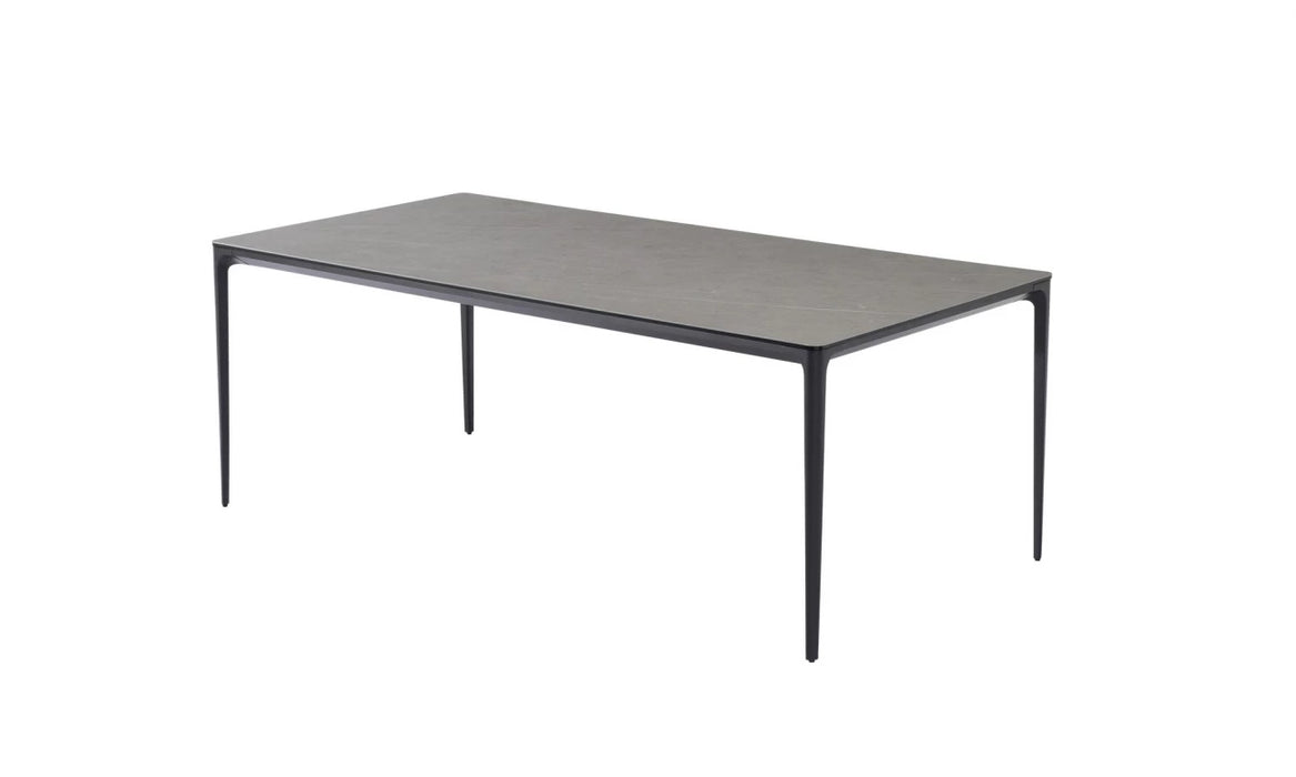 Magnate Large Dining Table Cement Ceramic