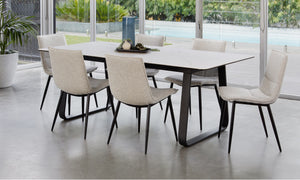 Toscana Dining Table Marmo Ceramic