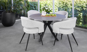 Venice Round Dining Table Bulgarian Grey