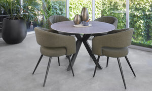 Venice Round Dining Table Bulgarian Grey