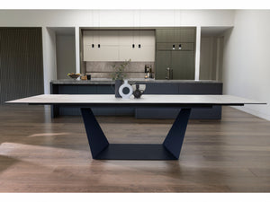 Symphony Extension Dining Table Marmo Ceramic