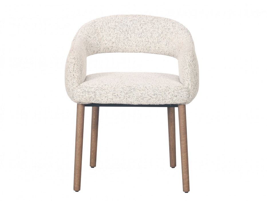 Carven Dining Chair Sand / Brown Leg (Set of 2)