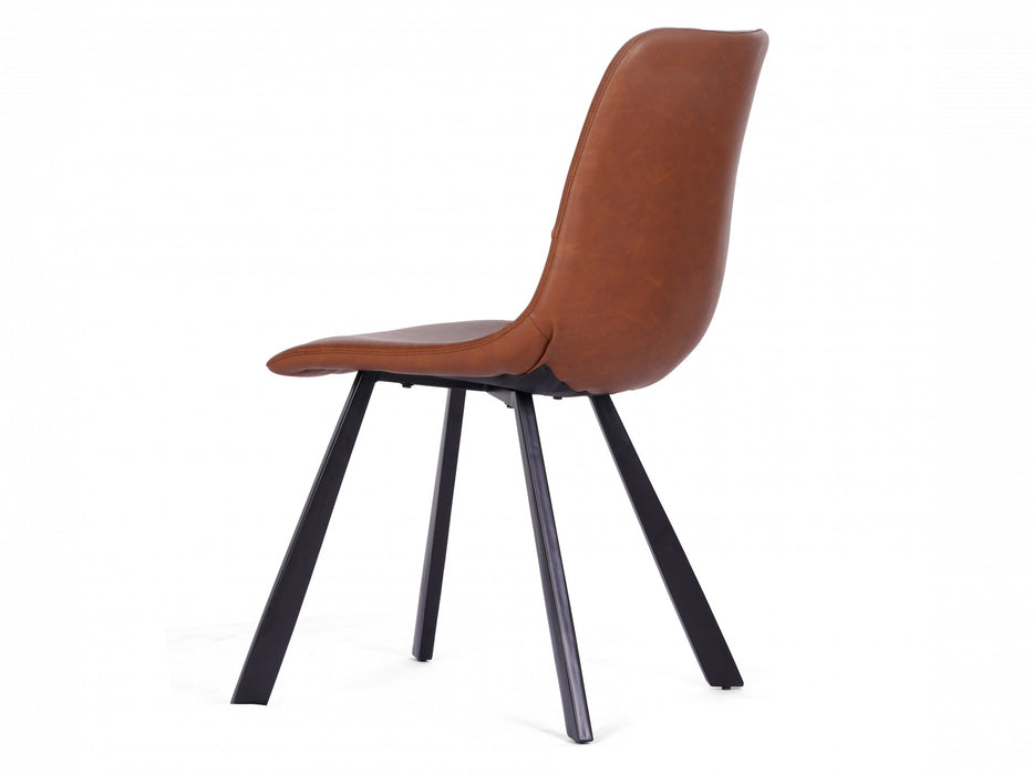 Collier Dining Chair Cognac Set of 2