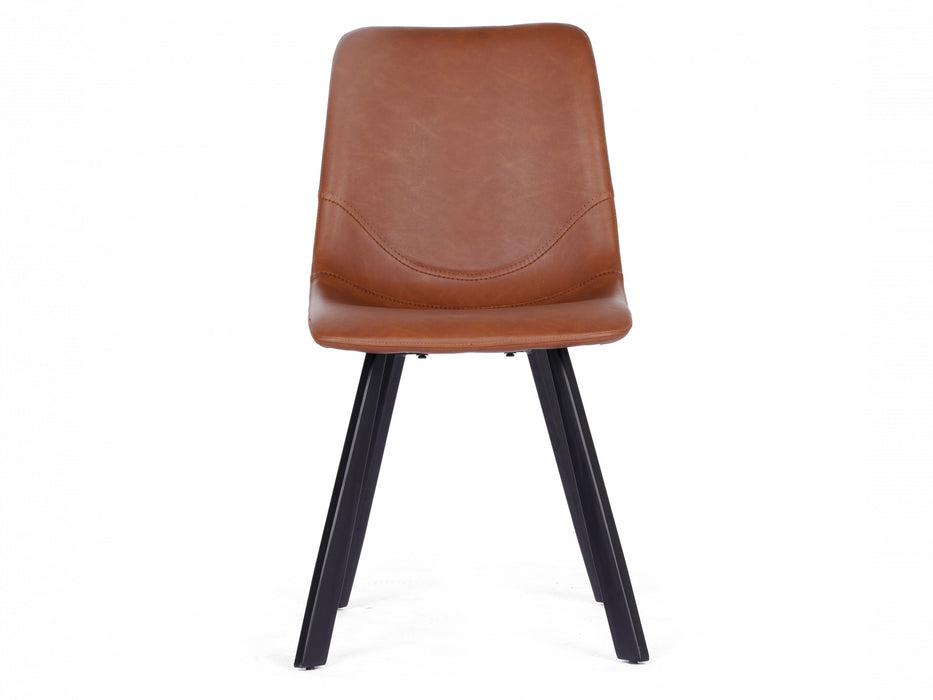 Collier Dining Chair Cognac Set of 2