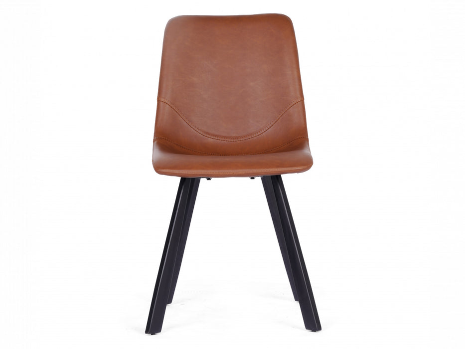 Collier Dining Chair Cognac Set of 4