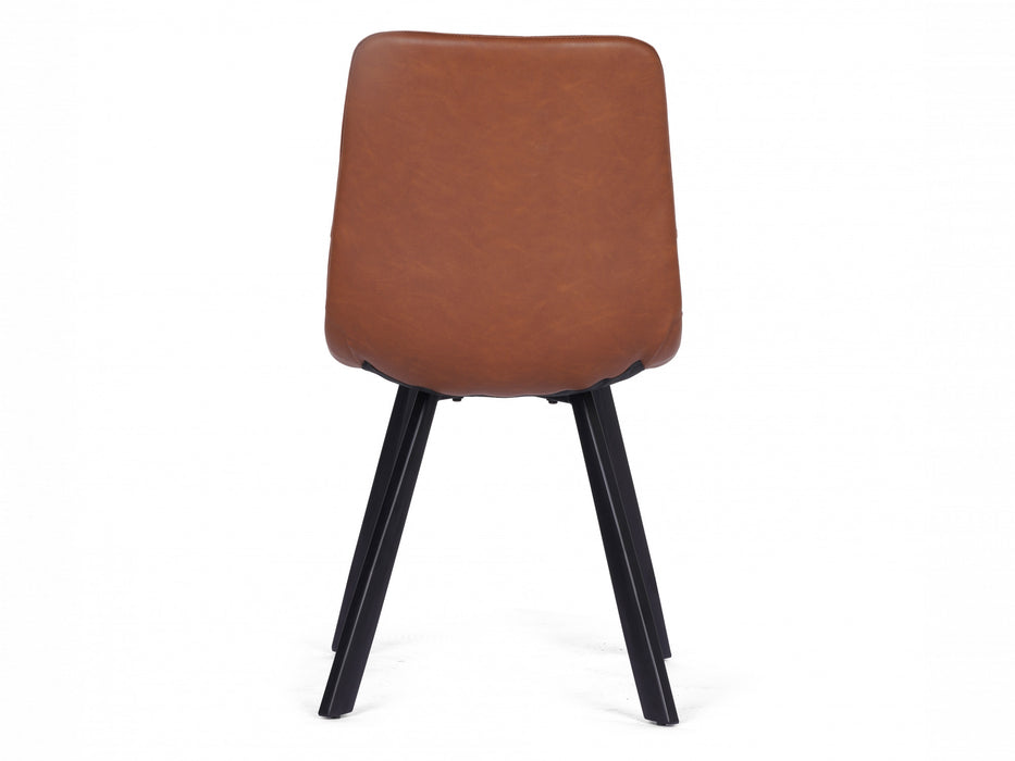 Collier Dining Chair Cognac Set of 4