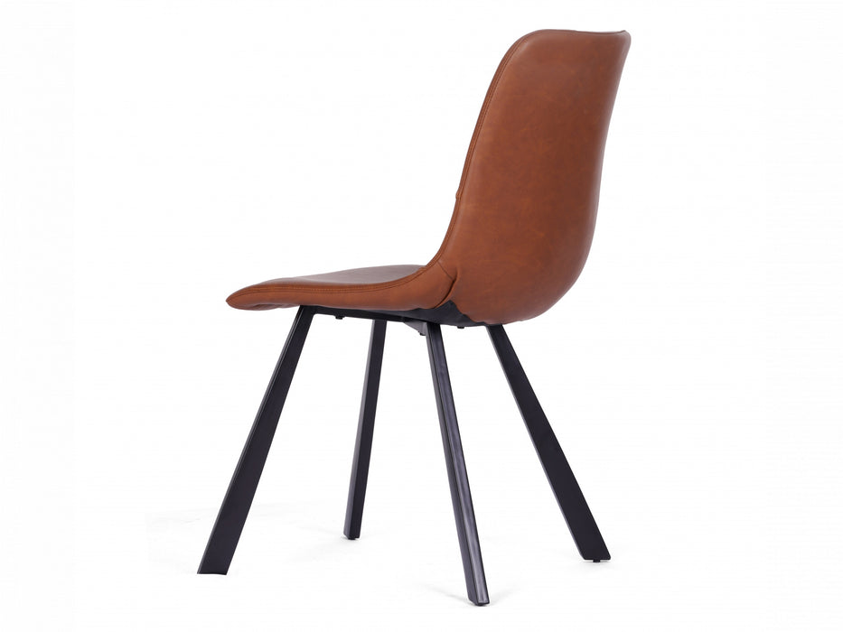 Collier Dining Chair Cognac Set of 4