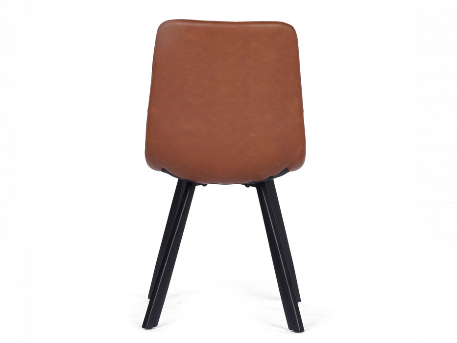 Collier Dining Chair Cognac Set of 2