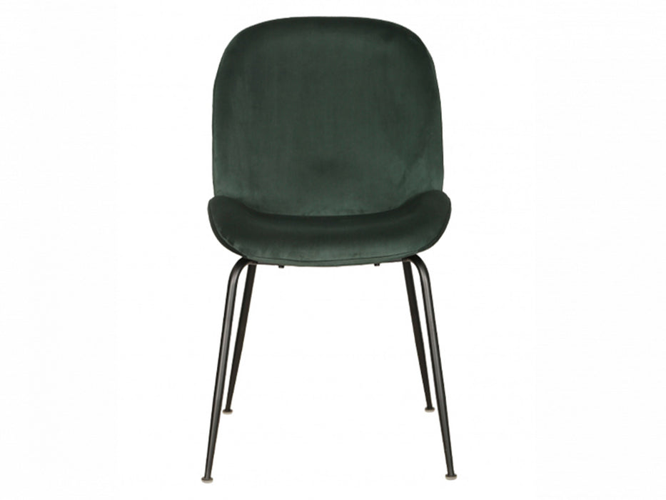 Ardin Dining Chair Emerald Black Frame (Set of 2)