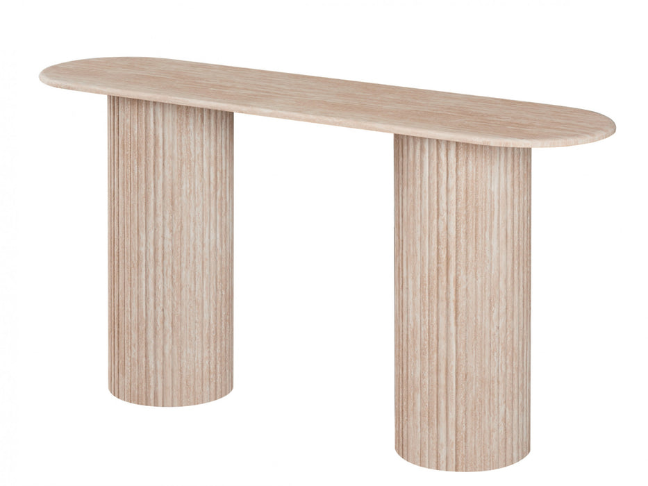 Pomira Console Table Travertine