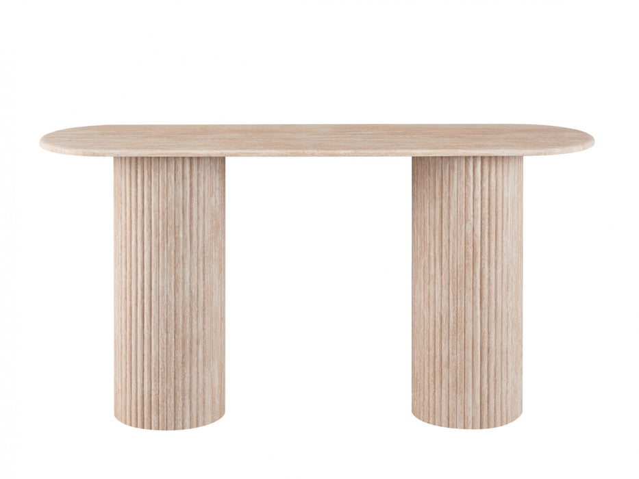 Pomira Console Table Travertine