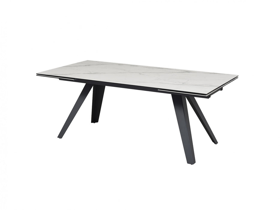 Texlen Extension Dining Table Classic White