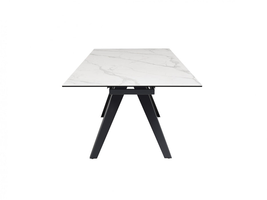 Texlen Extension Dining Table Classic White