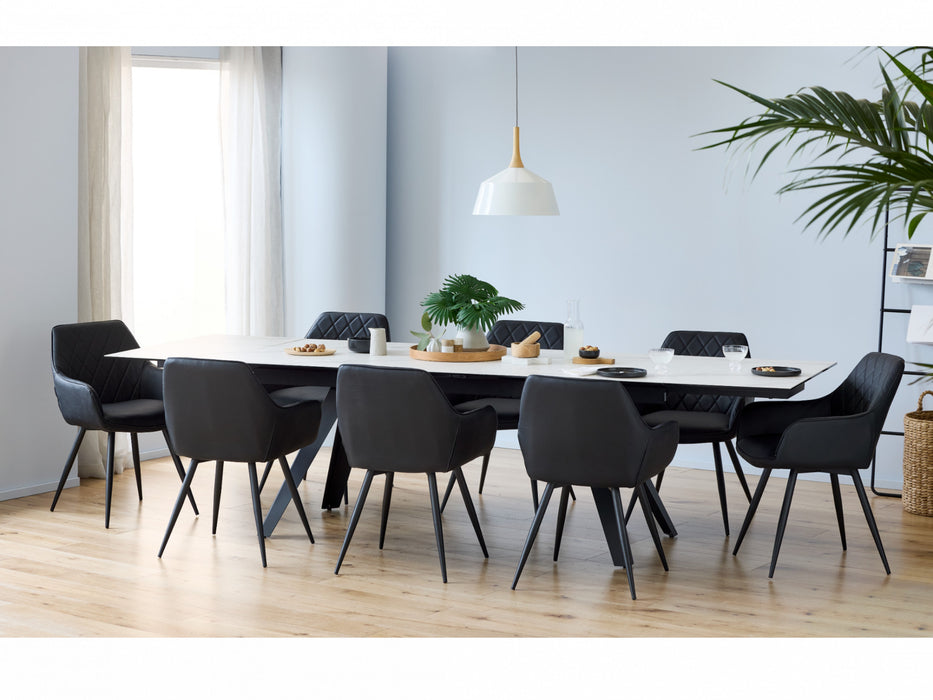 Texlen Extension Dining Table Classic White